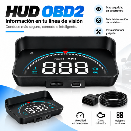 Hud Inteligente Obd2 para coche